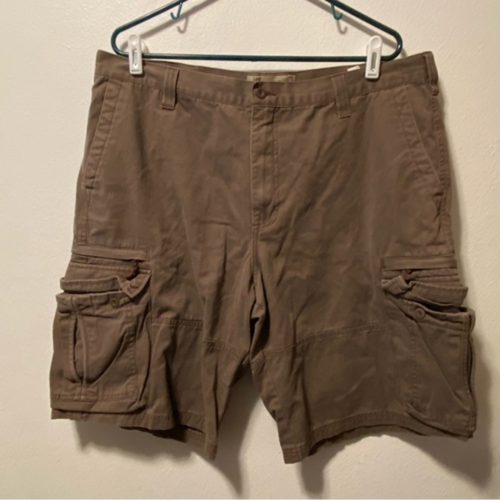 Lee Dungarees Cargo Shorts Mens Size 38 Brown